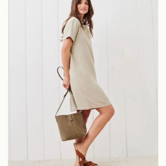 Jenni Kayne Palmer Mini Cream Dress Size S - Picture 4 of 9